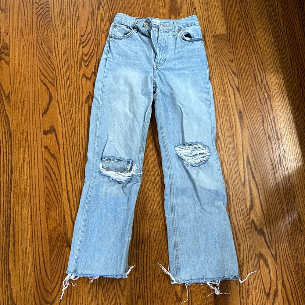 Zara wide leg jeans